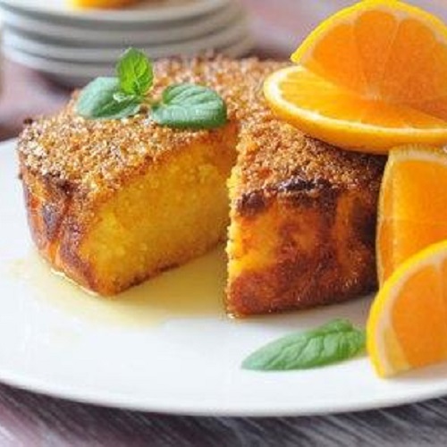 Bezglutenowe ciasto mandarynkowe