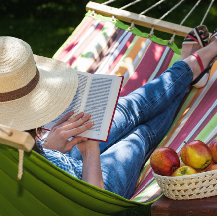 Relax on hammock