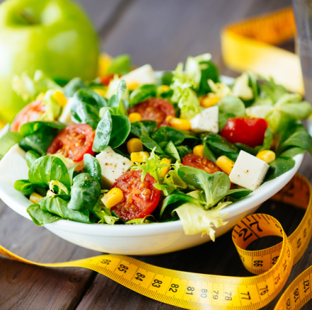 Fitness healthy salad