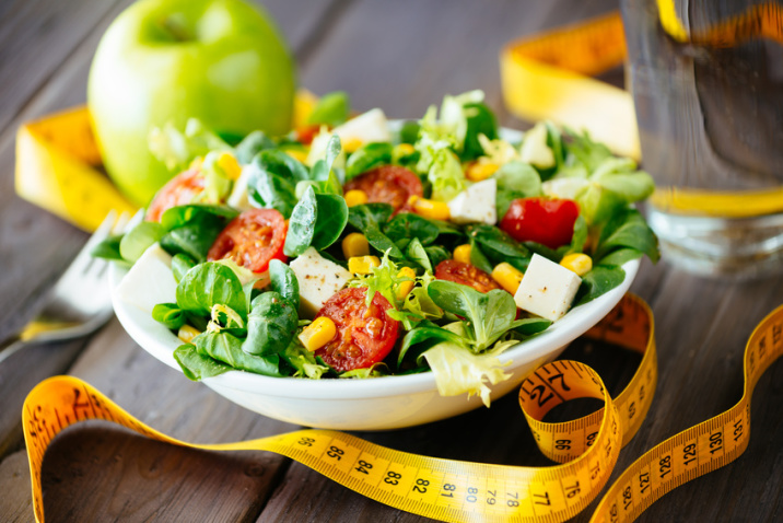 Fitness healthy salad